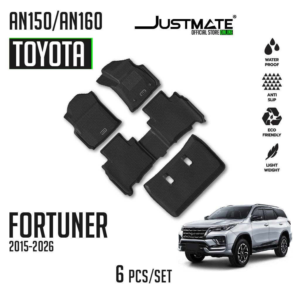 พรมปูพื้นรถยนต์ JUSTMATE TOYOTA FORTUNER 2015-2025_11